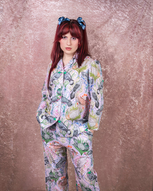 Pigeon Pals PJs - Limited Edition - Handmade Luxurious Cotton Pyjama Set