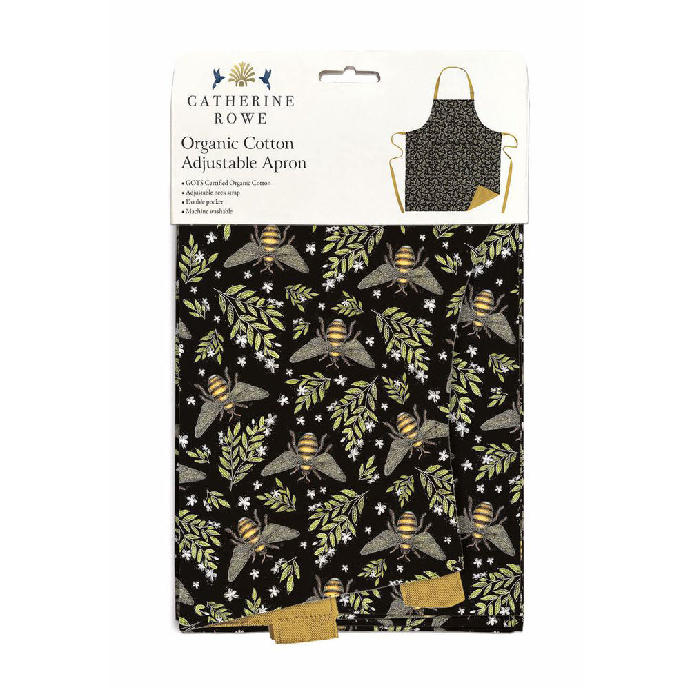 Honey Bees Organic Cotton Apron